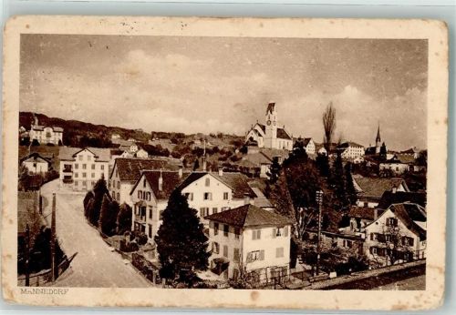 8708 Männedorf 1922 Gebrauchsspuren