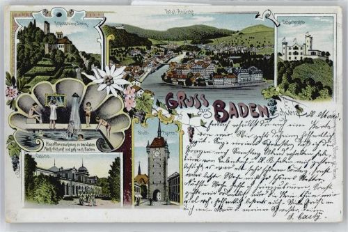 5400 Baden - Teilansichten