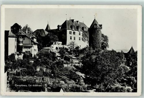 1663 Gruyères 1943 - Le chateau Feldpost