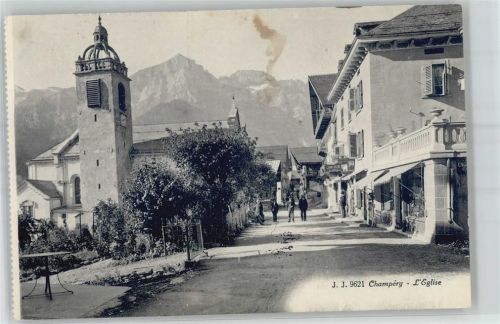 1874 Champéry 1916 - Kirche