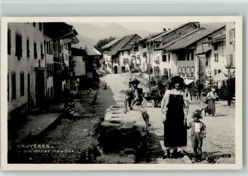 1663 Gruyères - Les anciennes mesures
