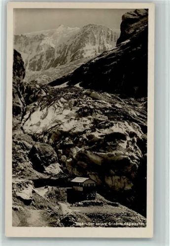3818 Grindelwald - Unterer Grindelwaldgletscher Berghaus
