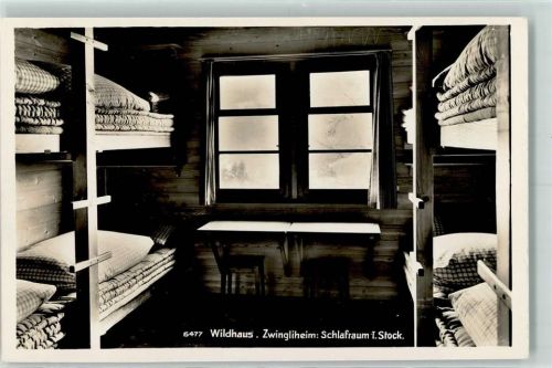 9658 Wildhaus - Zwingliheim Schlafraum 1. Stock