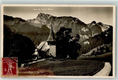 1658 Rossinière - Kirche