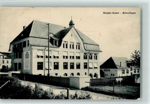 9244 Niederuzwil 1913 - Schulhaus