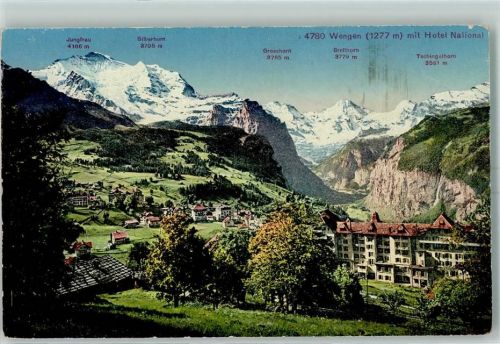 3823 Wengen - Hotel National