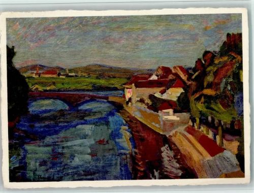 4310 Rheinfelden Künstlerkarte J. Strasser