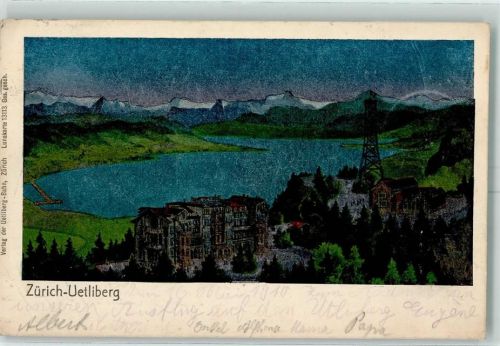 8143 Uetliberg 1910 - Lunakarte 13113