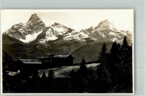 7494 Wiesen GR Foto AK Wiesen Tinzenhorn