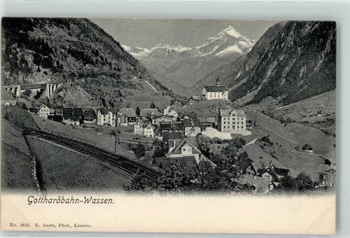 6484 Wassen UR - Gotthardbahn