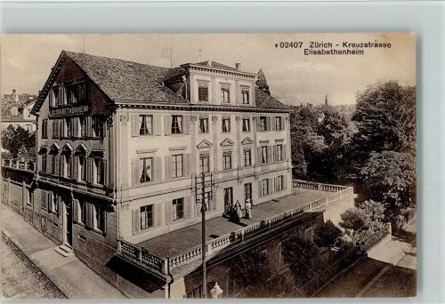 8000 Zürich 1926 - Kreuzstrasse, Elisabethenheim