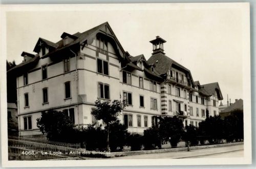 2400 Le Locle Foto AK Asile des Billodes