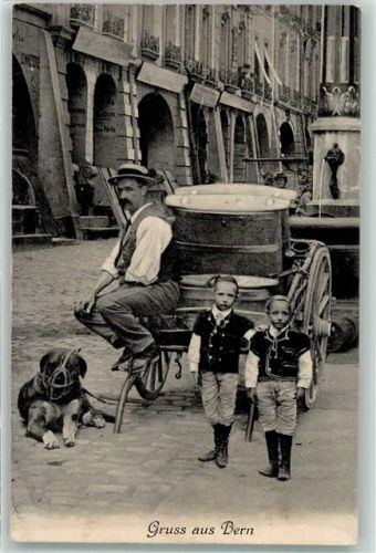 3000 Bern Berne 1912 - Hundekarren