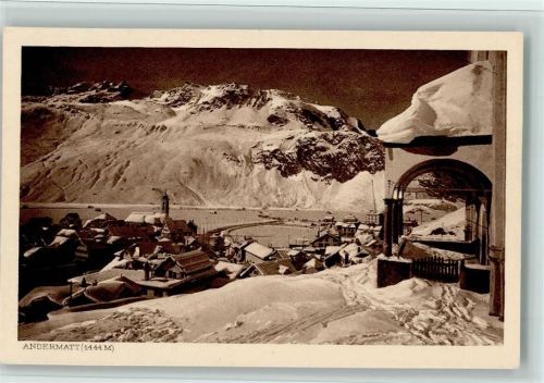 6490 Andermatt - Winter