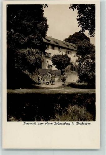 8200 Schaffhausen Sciaffusa - Herrensitz zum oberen Bohnenberg Neuhausen Serie XII 2