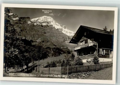 3954 Leukerbad Loèche-les-Bains - Promenade des Schelles