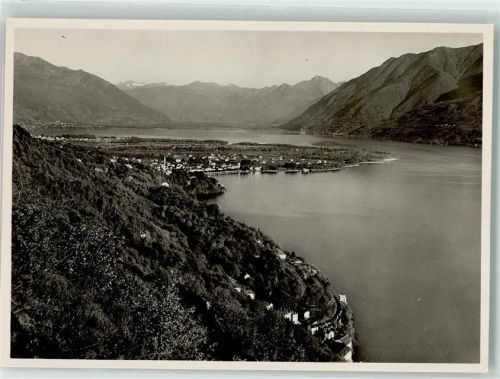 6612 Ascona Moscia - Vista su Maggia Delta Ort lt. Verlag