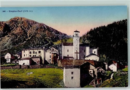 3907 Simplon Dorf - Kirche