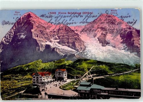3822 Lauterbrunnen 1914 - Hotel Feldpost Nr. 84