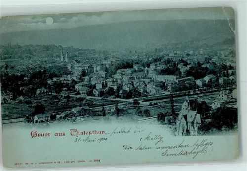 8400 Winterthur 1900 Gebrauchsspuren