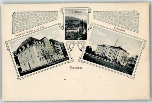 6060 Sarnen - Pensionat Nicolaus von Flüe Collegium Gymnasium