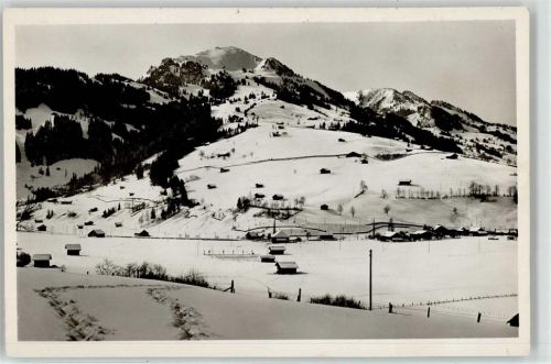 3770 Zweisimmen - Rinderberg Hornberg Winter