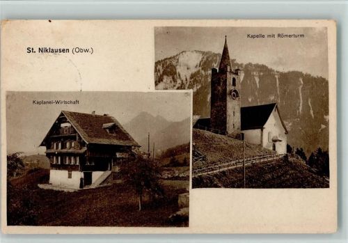 6005 St. Niklausen LU - Kaplanei Wirtschaft , Kapelle