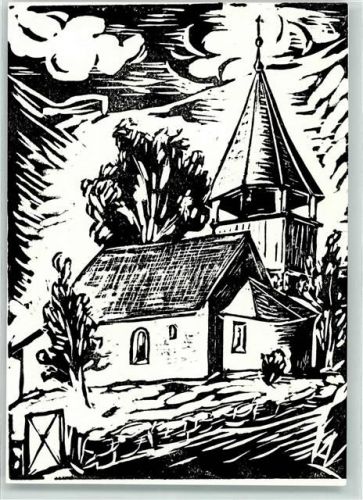 9495 Triesen - St. Mamertuskapelle Holzschnitt