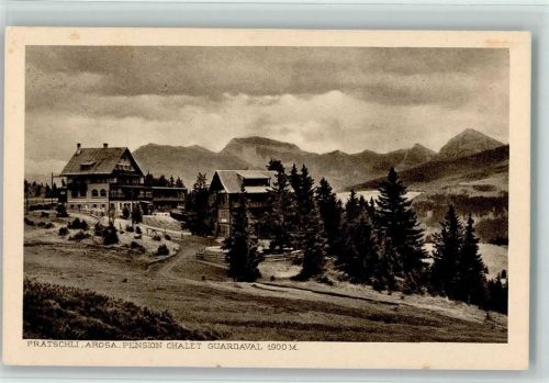 7050 Arosa - Pratschli Pension Chalet Guardaval