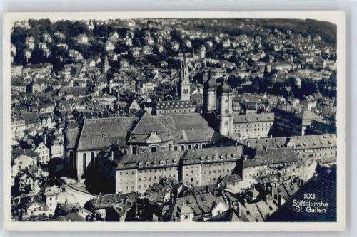 9000 St. Gallen S. Gallo Gebrauchsspuren Stiftskirche AKU2