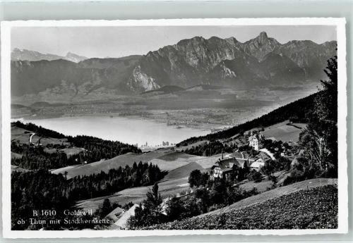 3624 Goldiwil Thun Gebrauchsspuren Stockhornkette