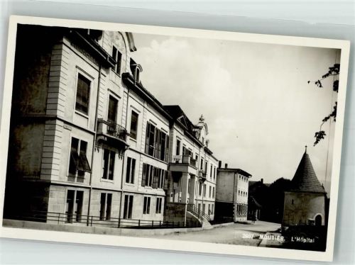 2740 Moutier Foto AK Krankenhaus