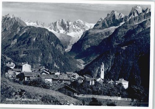 7610 Soglio - Berg Panorama Kirche
