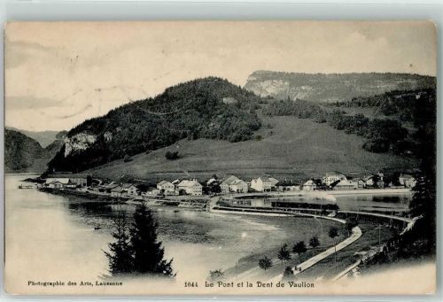 1342 Le Pont 1905 - Dent de Vaulion