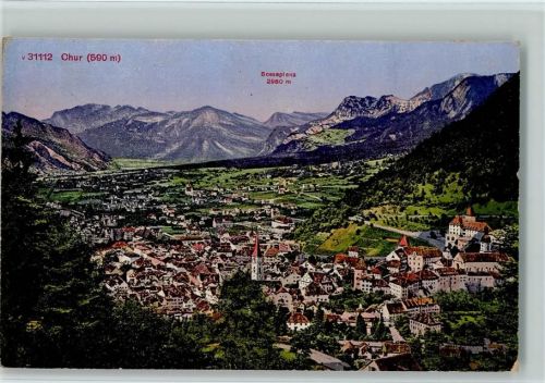 7000 Chur Coire 1925 - Scesaplana