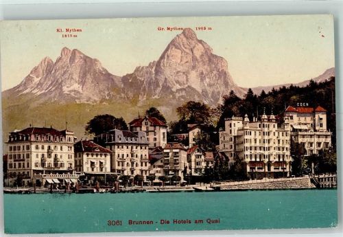 6440 Brunnen - Kl. Mythen Gr. Mythen Die Hotels am Quai