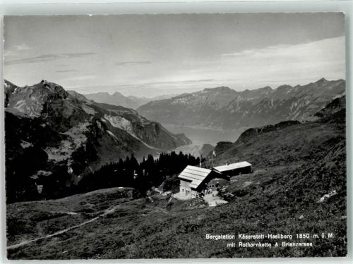 3860 Brünig - Rothornkette Brienzersee Bergstation Käserstatt