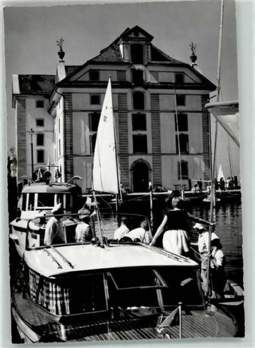 9400 Rorschach - Hafenpartie mit Kornhaus