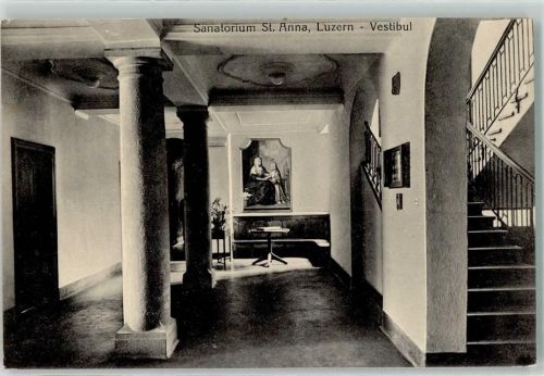 6000 Luzern Lucerne - Sanatorium St Anna Vestibul