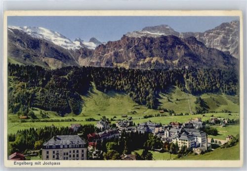 6390 Engelberg - Jochpass