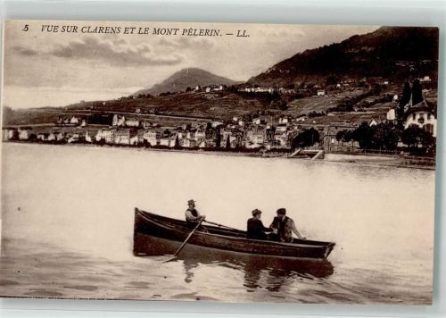 1815 Clarens - Mont Pelerin Ruderboot