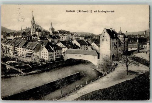 5400 Baden 1915 - Landvogteischloss