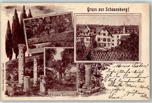 4410 Liestal 1899 - Theater Augusta Rauracorum Schauenburg
