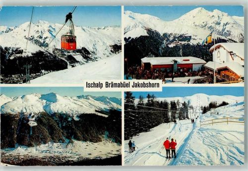 7270 Horlauben Davos Platz - Gasthaus Ischalp Bergbahn Winter Jakobshorn