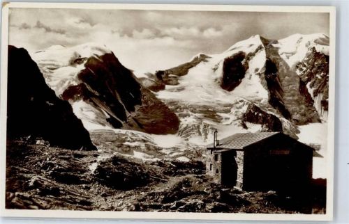 Piz Cambrena - Diavolezza Hütte Piz Palü