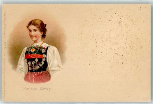 Zürcher Trachtenmädchen Tracht Schweiz
