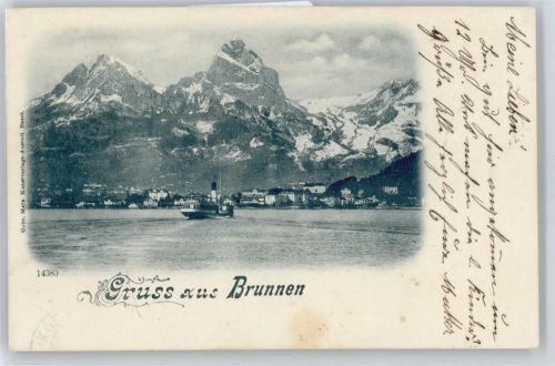 6440 Brunnen - Mythen, Schiff, Vierwaldstättersee