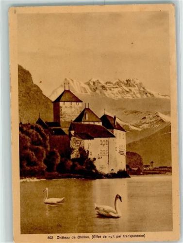 Chillon Chateau - Patent Leucht AK Schloss