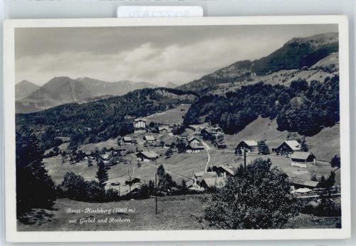 6086 Hasliberg Reuti - Giebel, Rothorn