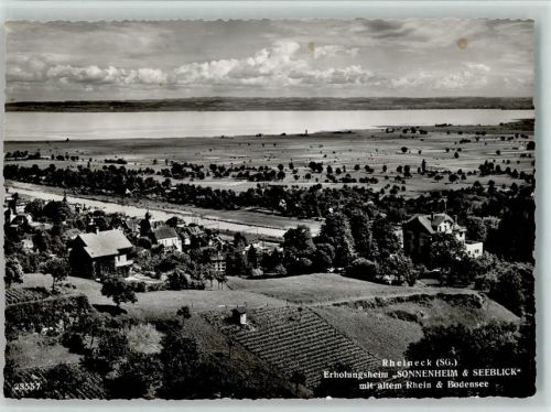 9424 Rheineck - erholungsheim Sonnenheim und Seeblick mit altem Rhein und Bodensee